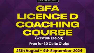GFA’s Free License D Coaching Course Launches in Western Region on August 28
