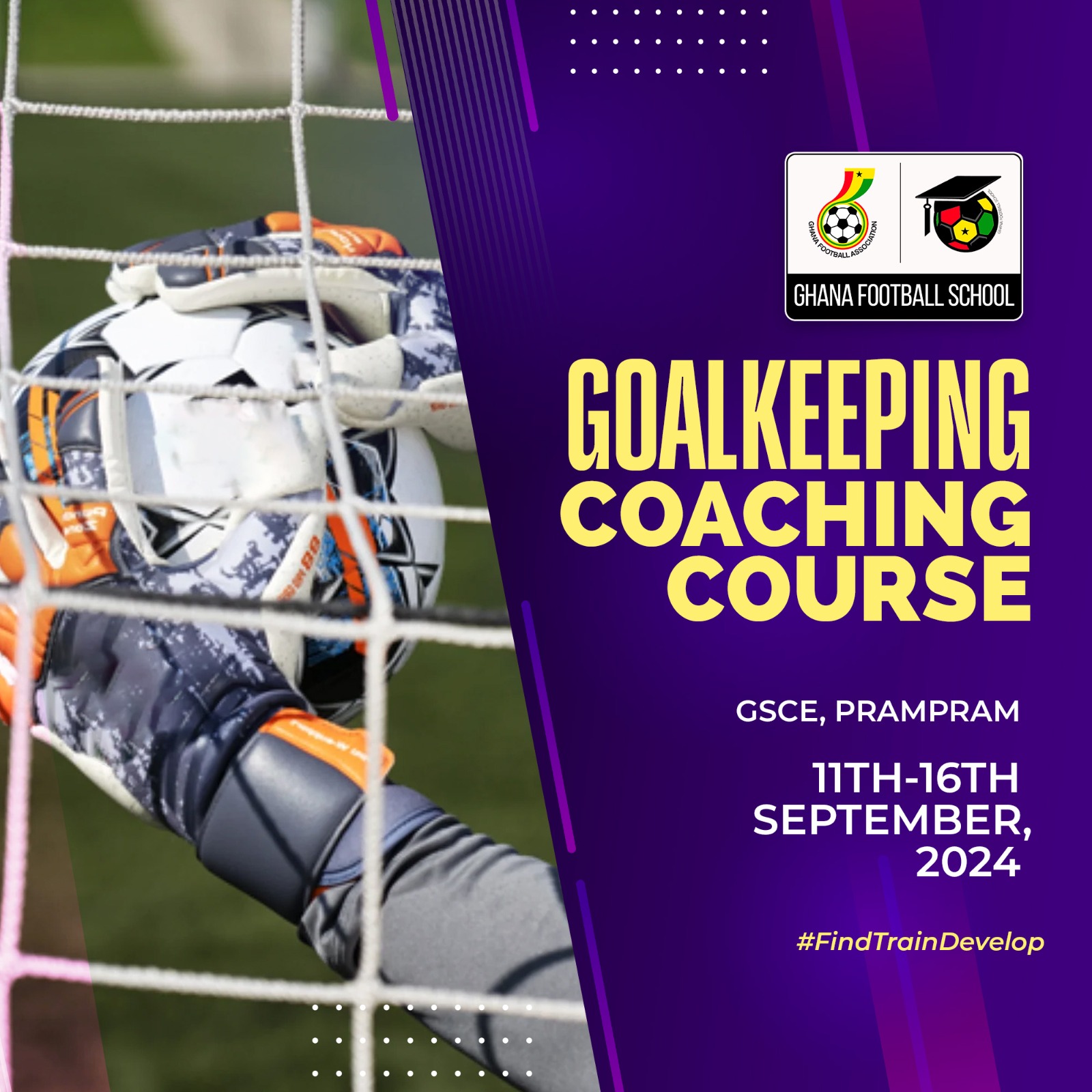 GFA Goalkeepers Course set to start on September 11 at GSCE, Prampram