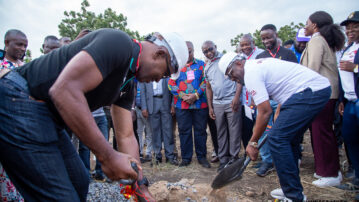 GFA cuts sod for construction of 40-bed accommodation facility at Prampram