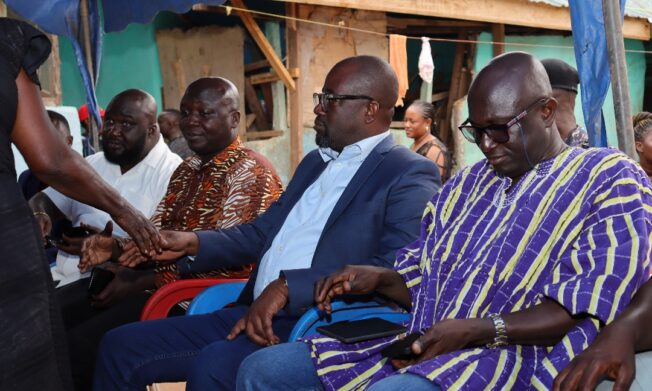 GFA President Edwin Simeon-Okraku commiserates with family of late Premier League star Hans Kwofie