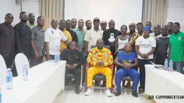President Edwin Simeon-Okraku meets Brong Ahafo Clubs to discuss football  growth