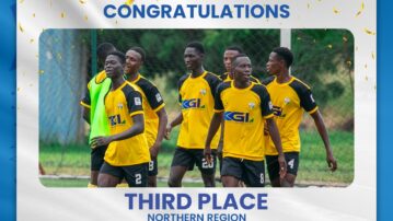 KGL U17 Colts: Sensational Musah Ahmed Sharafadeen on target as Northern beat Volta to clinch Third Place
