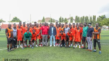 President Edwin Simeon-Okraku urges FC Samartex 1996 to draw inspiration from Medeama, Dreams FC ahead of Africa adventure