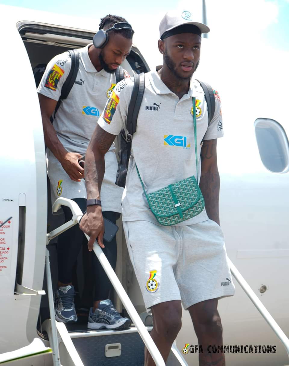 Black Stars arrive in Oujda, Morocco for Niger clash