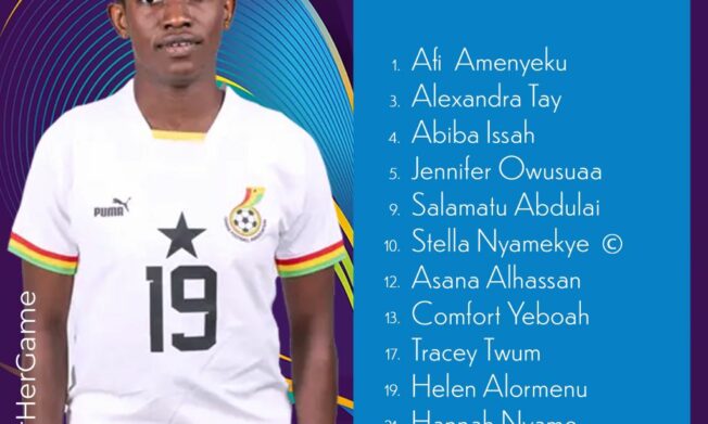 Stella Nyamekye starts for Ghana in World Cup opener against Austria