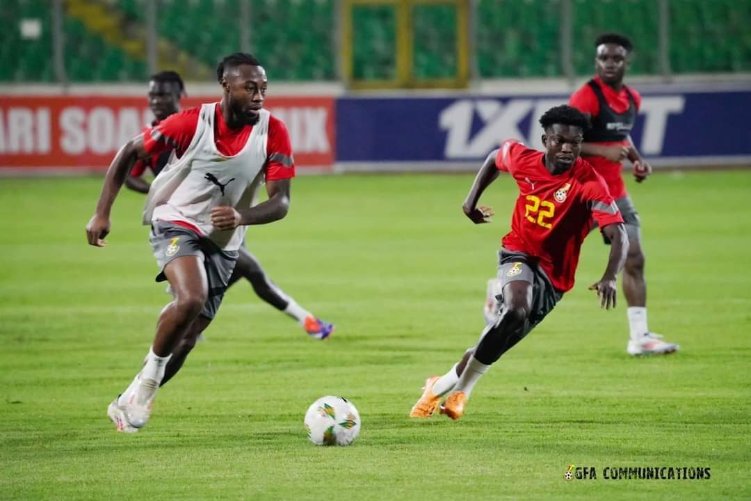 PHOTOS from pre-Angola training at Baba Yara Sports Stadium