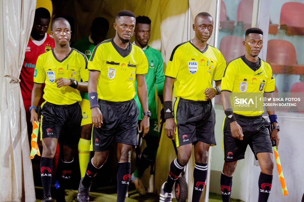 Match officials for Ghana Premier League Week One