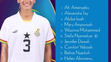 Wasiima Mohammed, Mary Amponsah start for Ghana against Japan in FIFA U-20 World Cup