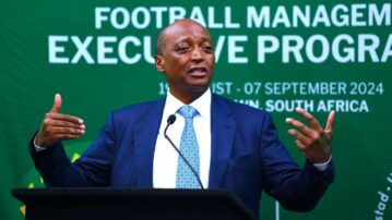 CAF President Dr. Motsepe and University of Cape Town Leadership Launch CAF Football Management Executive Programme