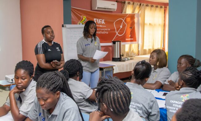 PHOTOS from the last interactive session of Women’s Division One League Club Administrators Course