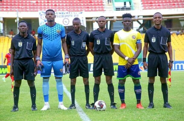 Match officials for Ghana Premier League Match Week Two