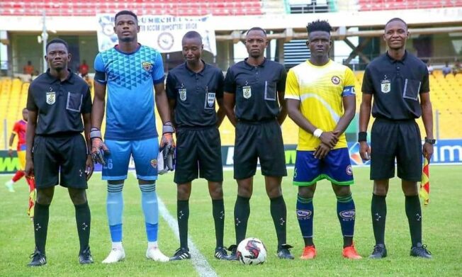 Match officials for Ghana Premier League Match Week Two