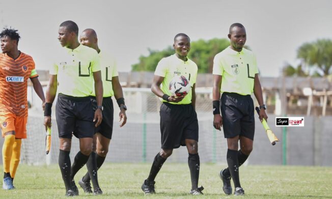 Match officials for the Ghana Premier League Matchweek Three