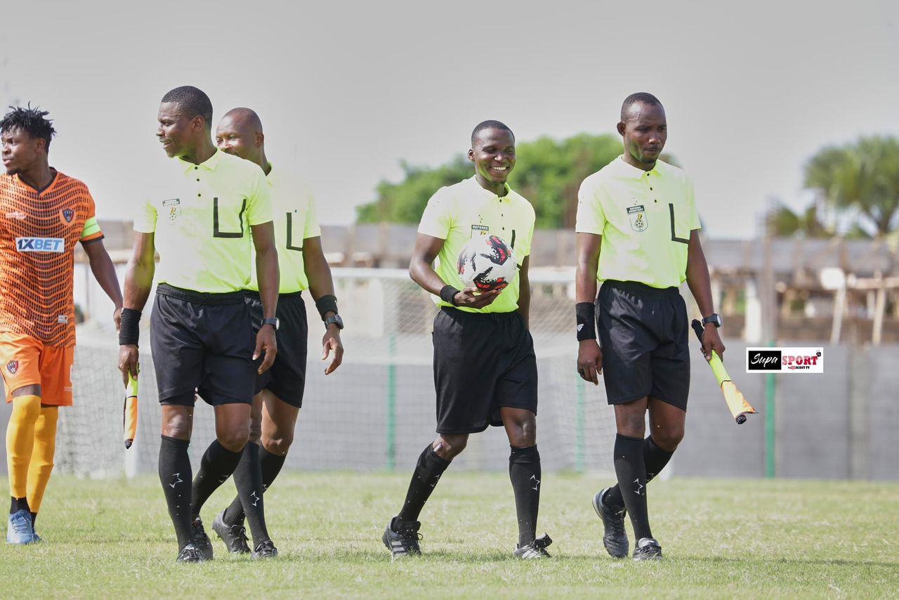 Match officials for the Ghana Premier League Matchweek Three