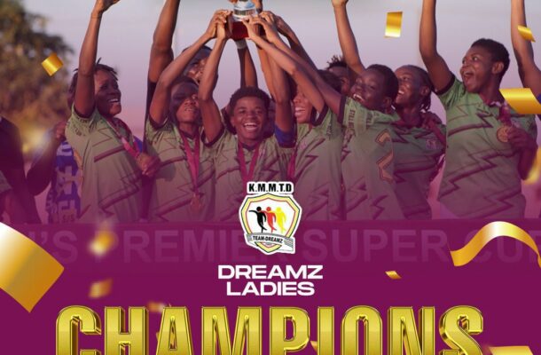 Dreamz Ladies triumph over Ampem Darkoa Ladies to secure Women's Premier League Super Cup title