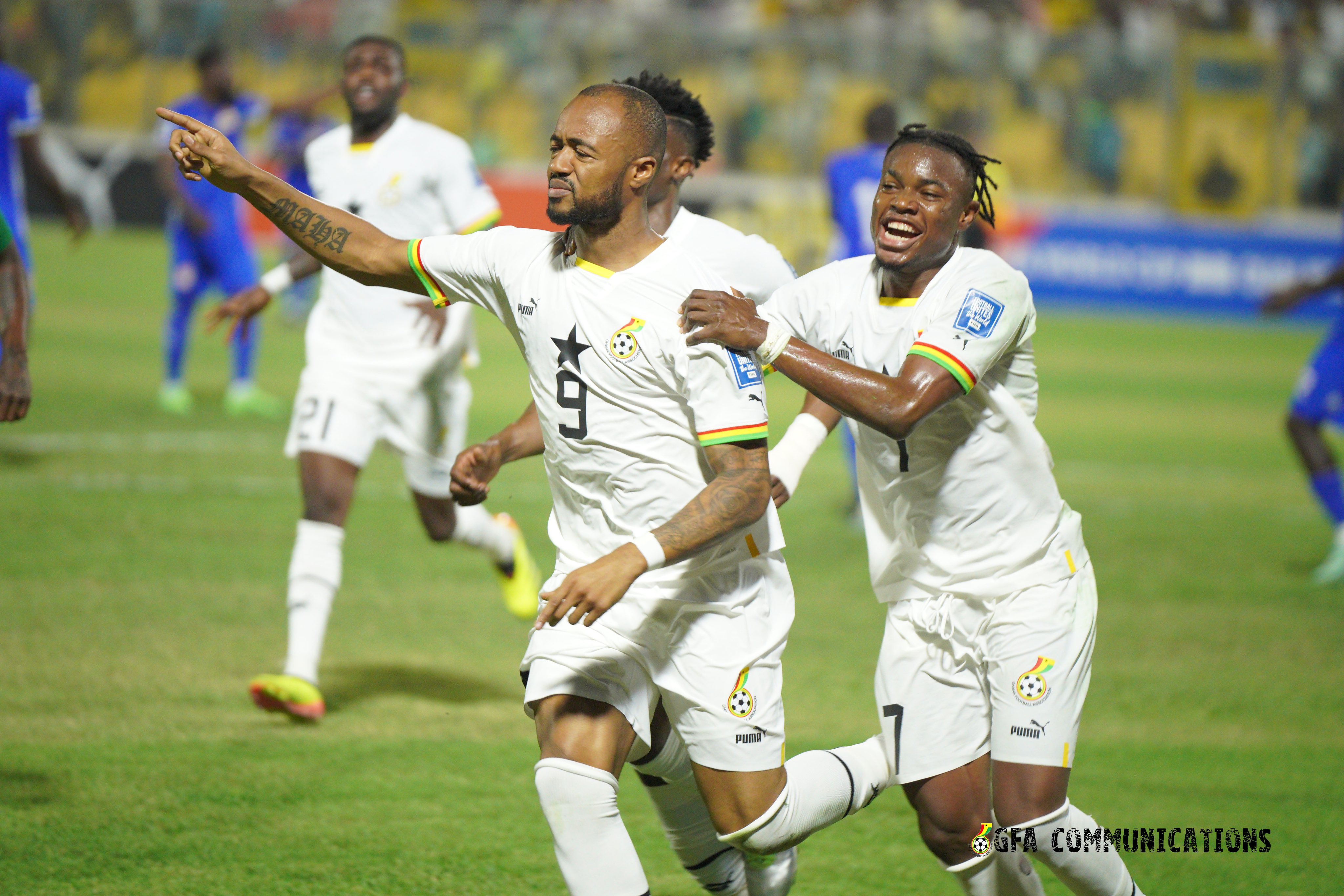 Jordan Ayew starts against Angola in Kumasi