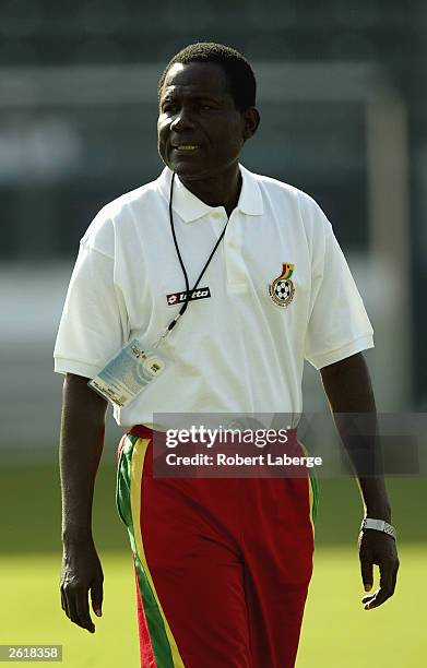 Former Ghana Coach Oko Aryee goes home on October 12