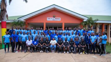 Dr. Gifty Oware Closes Referees Technical Training at Ghanaman Soccer Center of Excellence