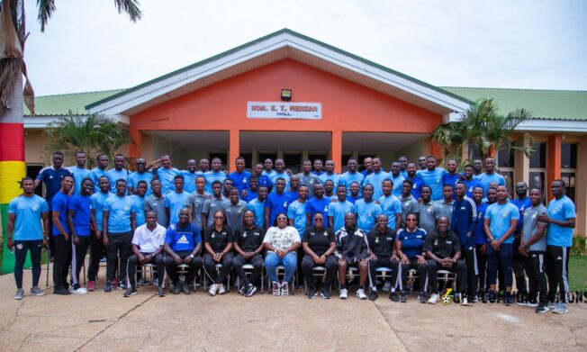 Dr. Gifty Oware Closes Referees Technical Training at Ghanaman Soccer Center of Excellence