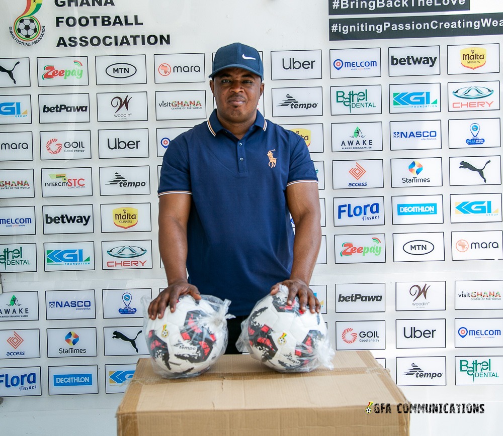 Division One League Clubs Begin Receiving Footballs for 2024/2025 Season