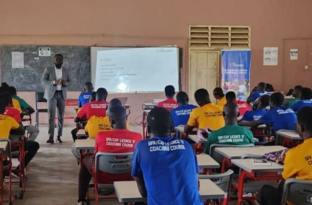 License D Coaching Course Trainees in Upper East Region Receive Integrity Training