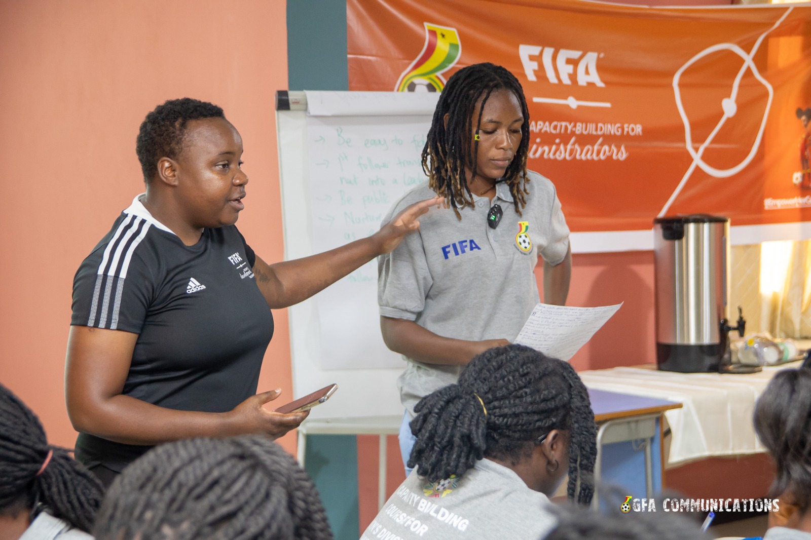 WOMEN’S FOOTBALL STRATEGY: Day two of GFA/FIFA Women Administrators workshop in pictures