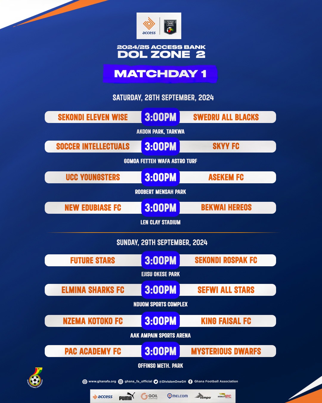 Interesting Fixtures to Kick Off DOL Zone 2