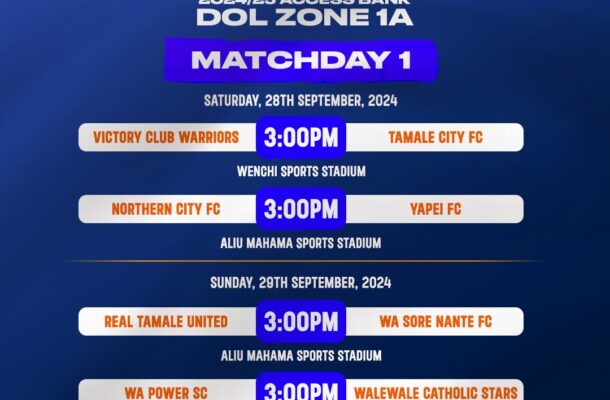 DOL Zone 1 Kicks Off on Friday with Exciting Fixtures