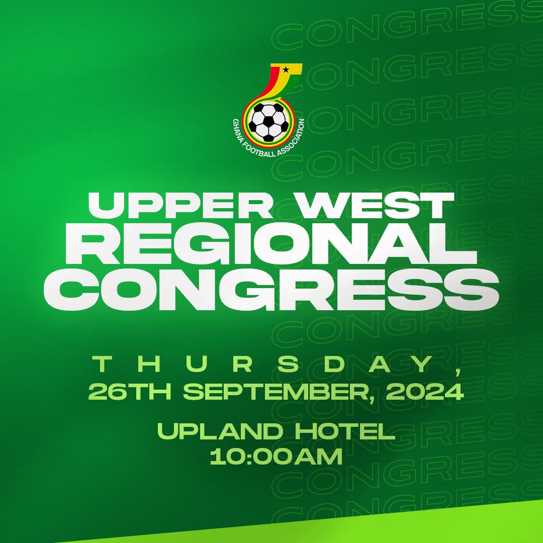 Upper West Regional Football Association Set to Hold Ordinary Congress on September 26