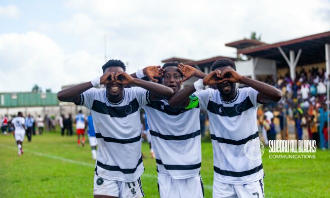 Swedru All Blacks annihilate Elmina Sharks, Asekem humble New Edubiase in Zone Two of Access Bank Division One League