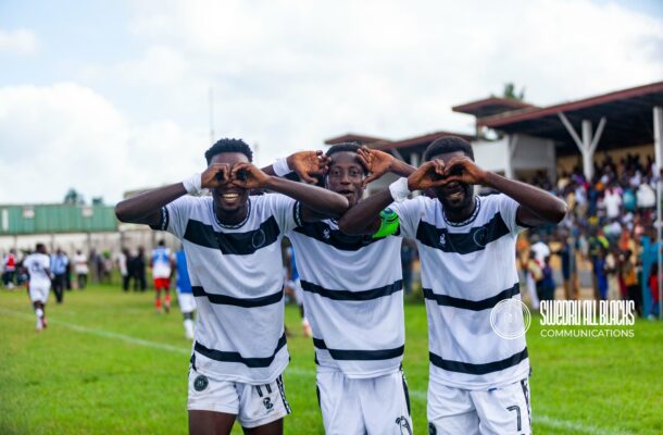 Swedru All Blacks pip Sefwi All Stars to maintain top spot in Zone Two of Access Bank Division One League