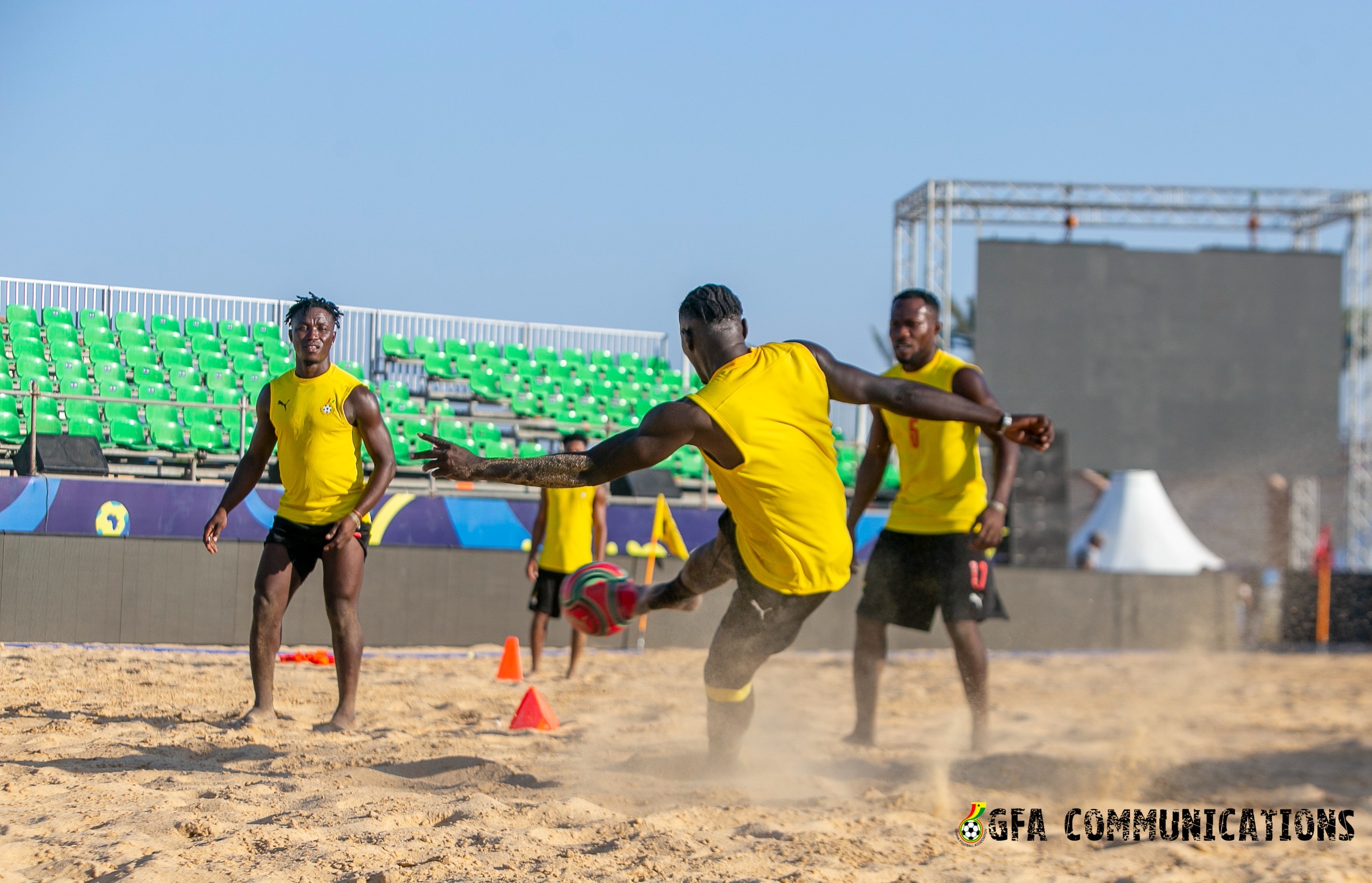 Black Sharks hold official training ahead of Saturday’s opener against Egypt