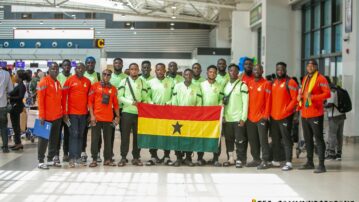 Black Sharks land in Egypt for Beach Soccer AFCON