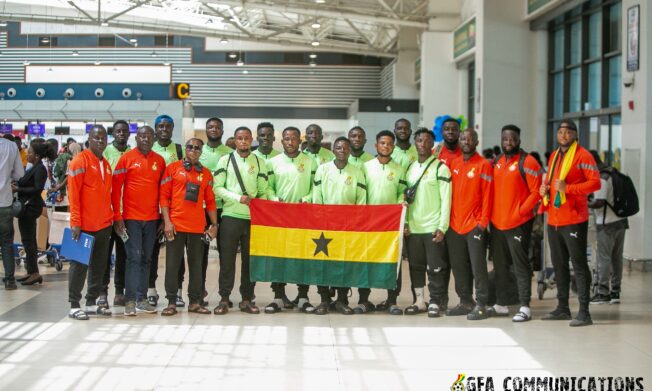 Black Sharks land in Egypt for Beach Soccer AFCON