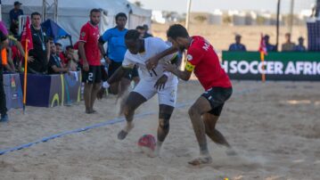 Black Sharks lose 6-3 to Egypt in thrilling Beach Soccer AFCON opener