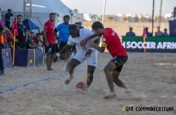 Black Sharks lose 6-3 to Egypt in thrilling Beach Soccer AFCON opener