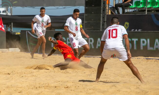 Black Sharks fall to Morocco in Beach Soccer AFCON showdown