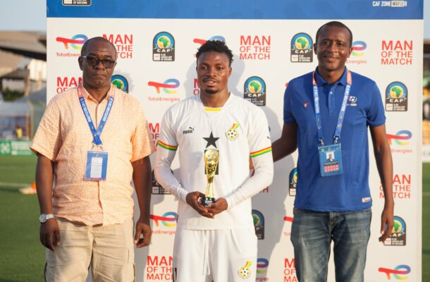 WAFU B U20: Ghana's Jerry Afriyie Crowned MVP In Semi-final Win Over ...