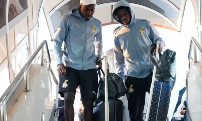 PHOTOS: Black Stars arrive in Libya for crucial Africa Cup of Nations qualifier against Sudan