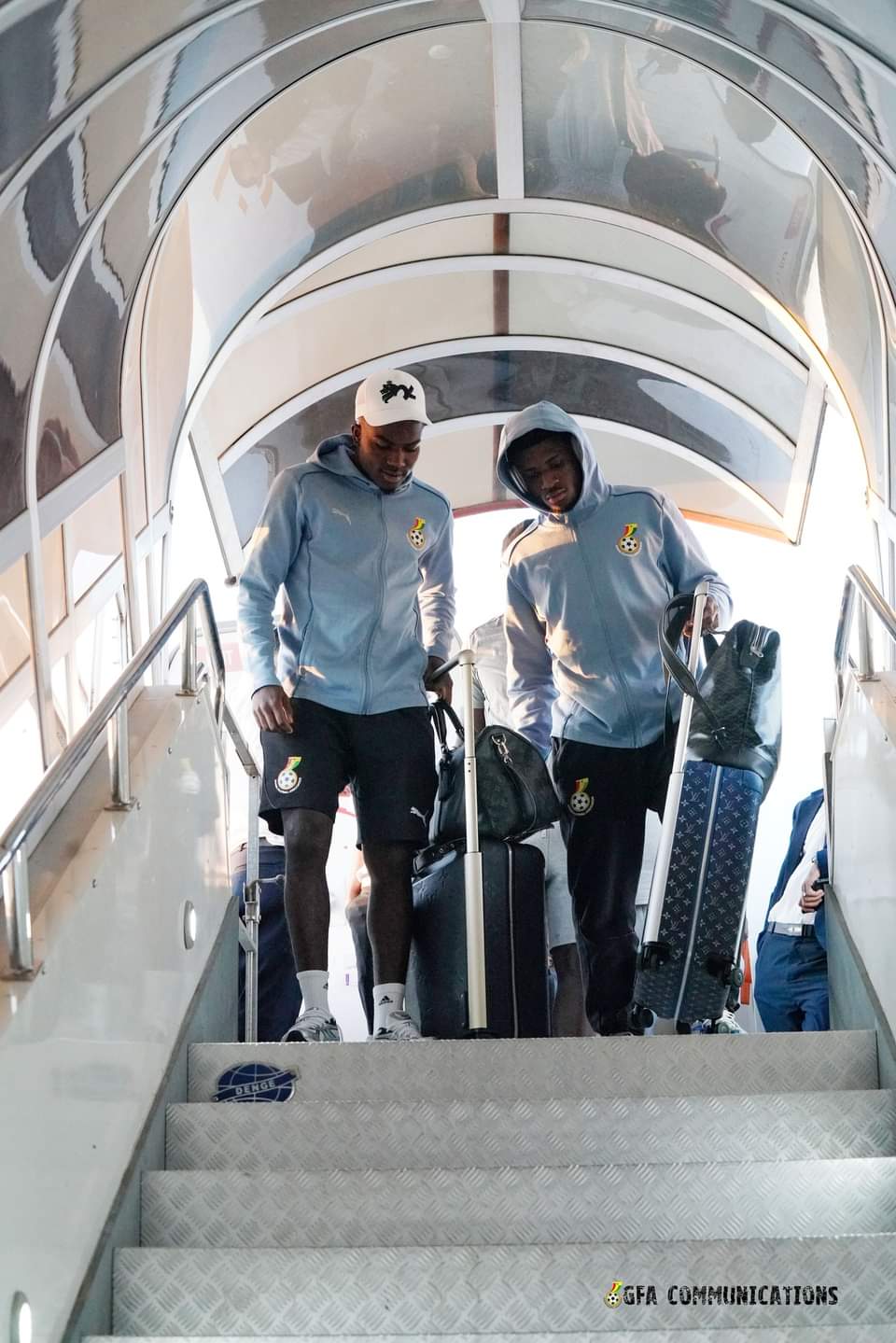 PHOTOS: Black Stars arrive in Libya for crucial Africa Cup of Nations qualifier against Sudan