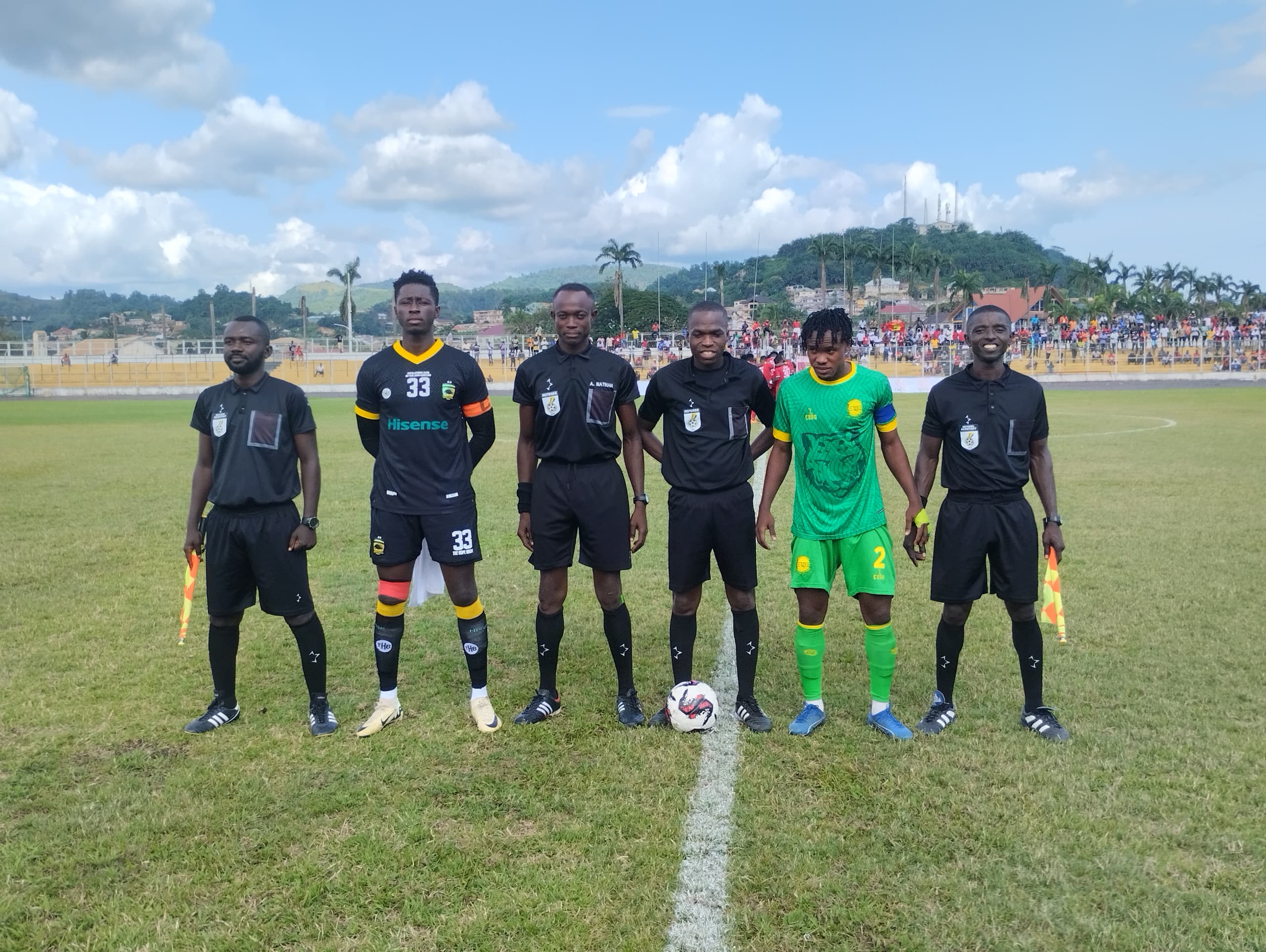 Match Officials for Ghana Premier League Matchweek Five