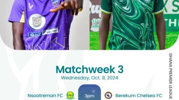 Premier League: Medeama SC aim to reclaim top spot; Nsoatreman FC host Berekum Chelsea in outstanding games Today