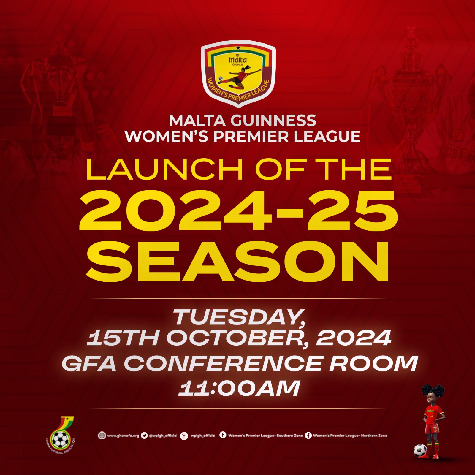 All is set for launch of 2024/25 Malta Guinness Women’s Premier League on October 15