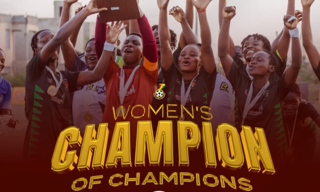 Hasaacas Ladies FC beat Army Ladies to win Women's Champion of Champions title