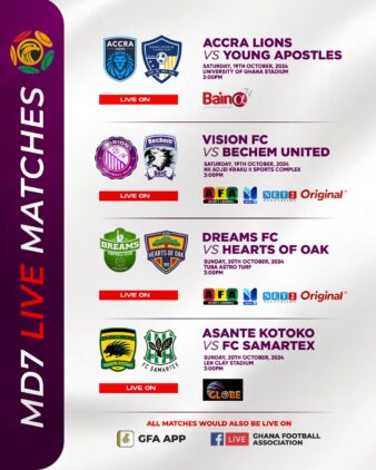 https://www.ghanafa.org/tv-schedule-for-premier-league-matchday-7-announced