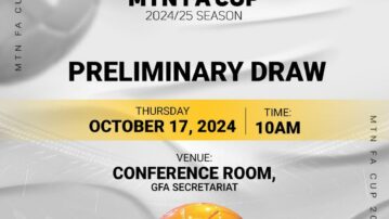 Groupings for preliminary draw of MTN FA Cup