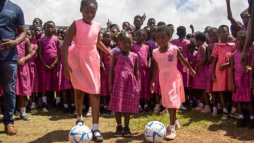 Basic schools in Sunyani Municipality welcome Football4Girls Initiative