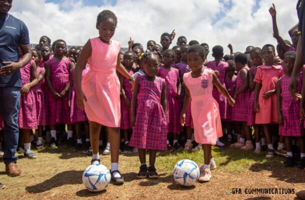 Basic schools in Sunyani Municipality welcome Football4Girls Initiative