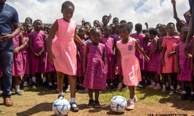 Basic schools in Sunyani Municipality welcome Football4Girls Initiative