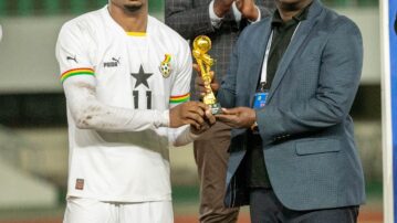 WAFU B U20:  Jerry Afriyie wins Best Player and top scorer of the Championship